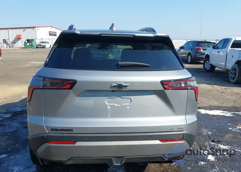 2025 Chevrolet Equinox Fwd Lt из США, поврежденный, VIN 3GNAXHEG9SL249589